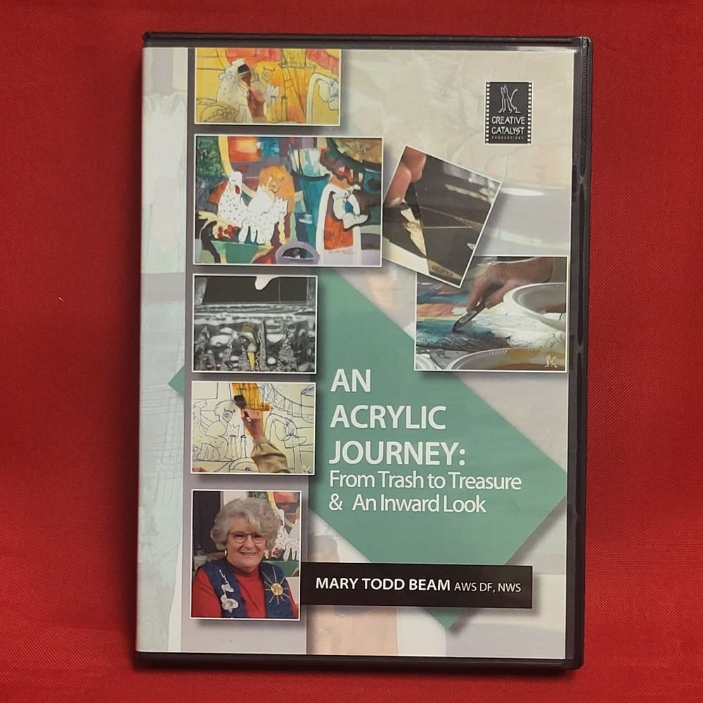 An Acrylic Journey From Trash to Treasure & An Inward Look DVD Mary Todd Beam 20